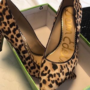 Sam Edelman leopard pumps